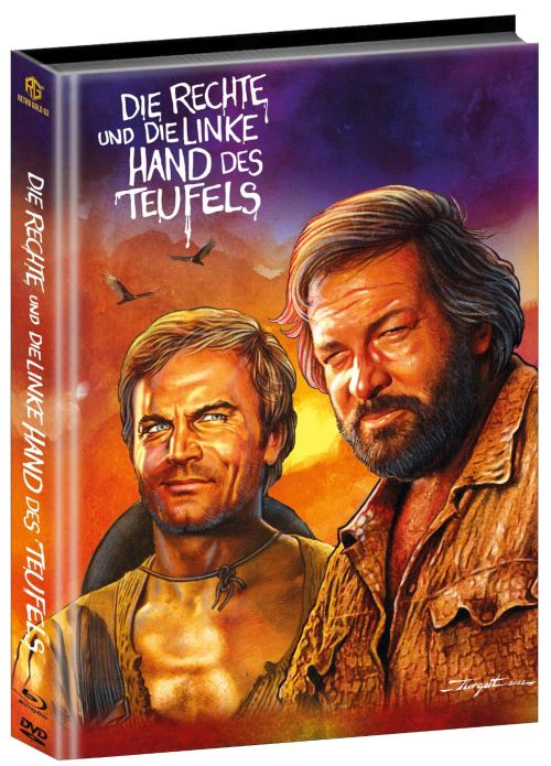 Rechte und die linke Hand des Teufels, Die - Uncut Mediabook Edition (DVD+blu-ray) (B)