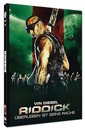 Riddick - Überleben ist seine Rache - Mediabook - Cover D - 2-Disc Limited Edition auf 222 Stück (+ DVD) [Blu-ray]