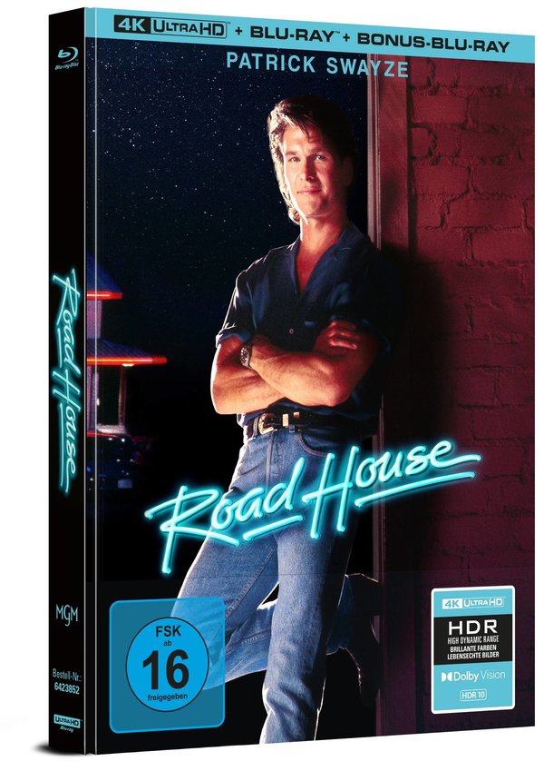 Road House - Uncut Mediabook Edition (4K Ultra HD+blu-ray)