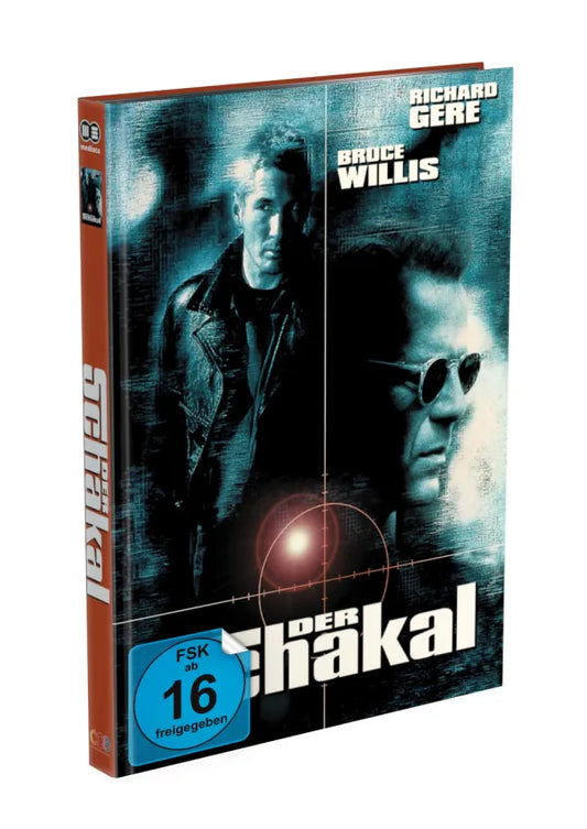 DER SCHAKAL – 2-Disc Mediabook Cover A (Blu-ray + DVD) Limited 500 Edition – Uncut