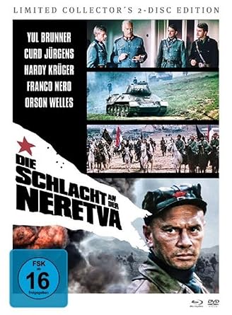 Die Schlacht an der Neretva - Limited Collector's 2-Disc Edition Mediabook  GEBRAUCHT
