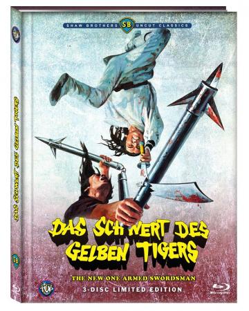 BR+DVD Das Schwert des gelben Tigers - 3-Disc Mediabook (Cover C) - limitiert auf 250 Stück