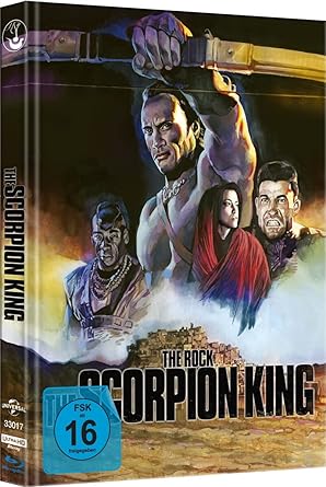 BR The Scorpion King (4K UHD) - 2-Disc Limited Mediabook (Cover A) - limitiert auf 555 Stück