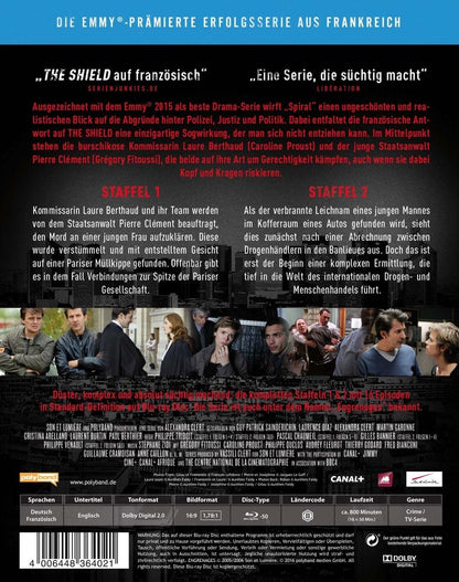 Spiral | Die kompletten Staffeln 1+2