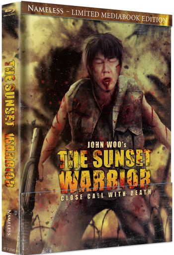 BR The Sunset Warrior - 2-Disc Mediabook (Cover B) - B-Ware ohne Limitierungsnummer