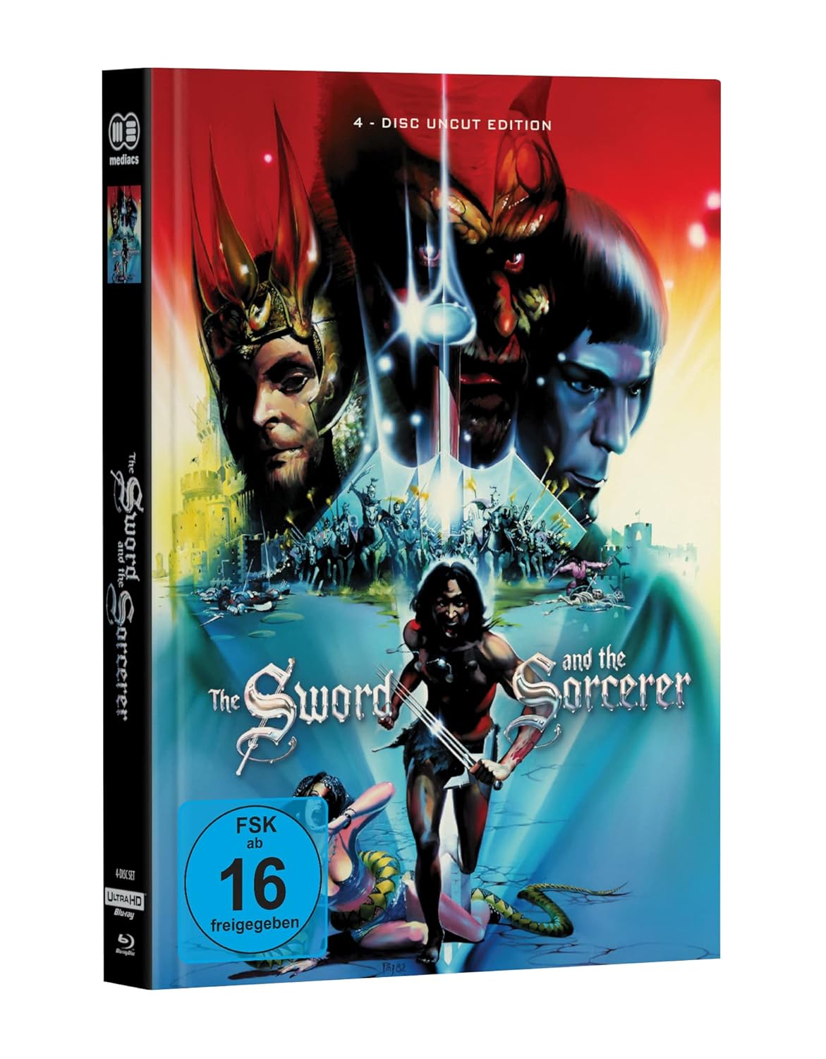 Talon im Kampf gegen das Imperium (The Sword and the Sorcerer) | Cover D - wattiertes Mediabook - Uncut - fanpush - media