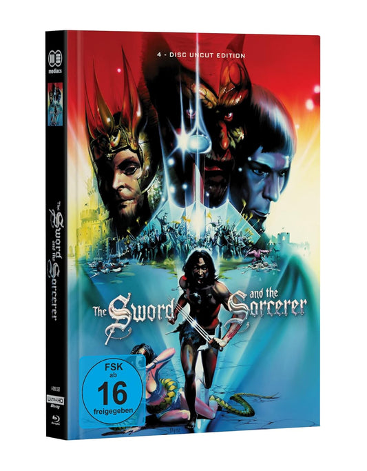 Talon im Kampf gegen das Imperium (The Sword and the Sorcerer) | Cover D - wattiertes Mediabook - Uncut - fanpush - media