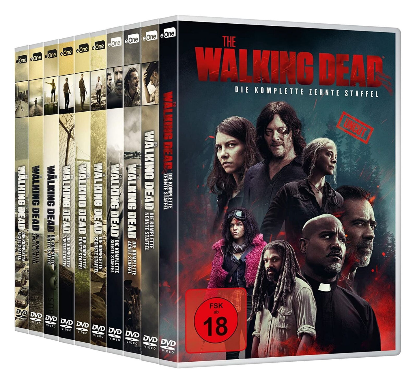 The Walking Dead - Season/Staffel 1+2+3+4+5+6+7+8+9+10 DVD - fanpush - media