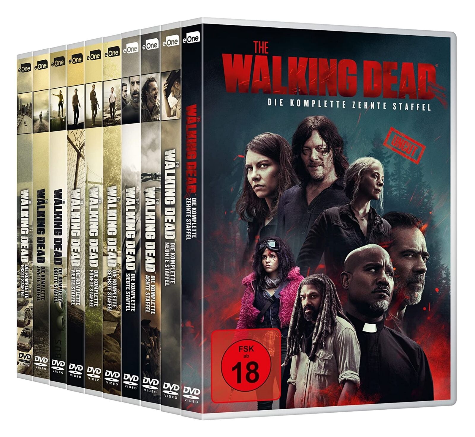 The Walking Dead - Season/Staffel 1+2+3+4+5+6+7+8+9+10 DVD - fanpush - media