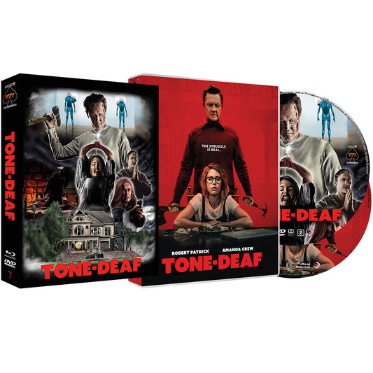 BR+DVD Tone Deaf Lim. 777 mit Poster & Bierfilz in Scanavo Full-Sleeve Box