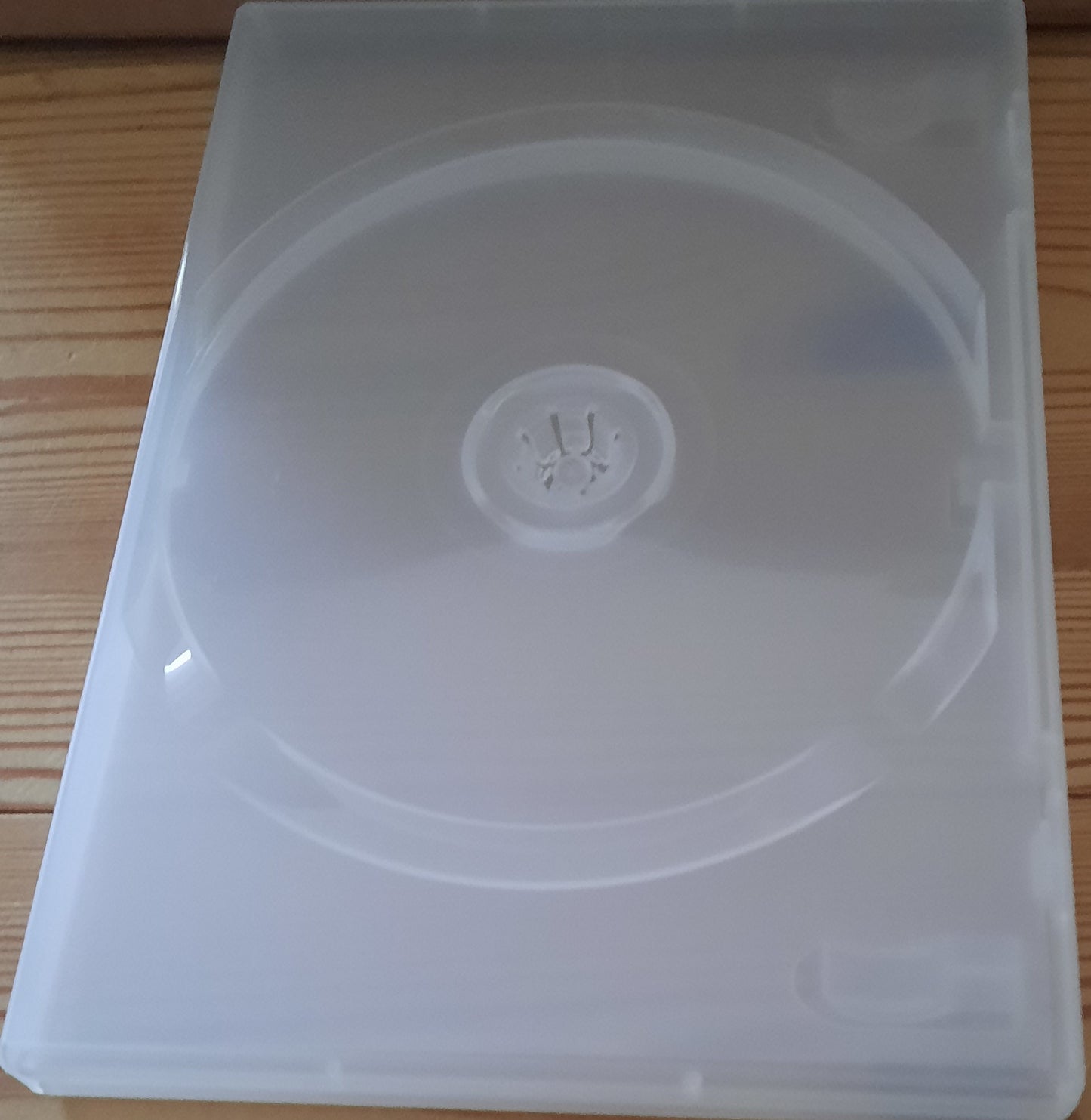 DVD Hülle transparent Single