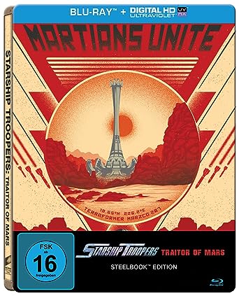 Starship Troopers: Traitor of Mars (Steelbook) [Blu-ray]