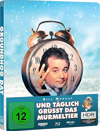 Und täglich grüßt das Murmeltier (Remastered) (Steelbook) (4K Ultra HD) (+Blu-ray)