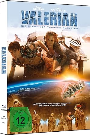 Valerian - Die Stadt der tausend Planeten - 4K Ultra HD Blu-ray + Blu-ray / Mediabook / Cover B