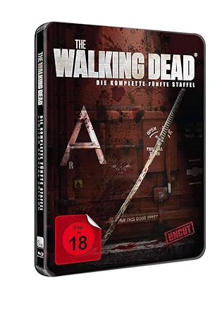 The Walking Dead - Die komplette fünfte Staffel - UNCUT LTD. - LTD. Weapon Steelbook [Blu-ray]