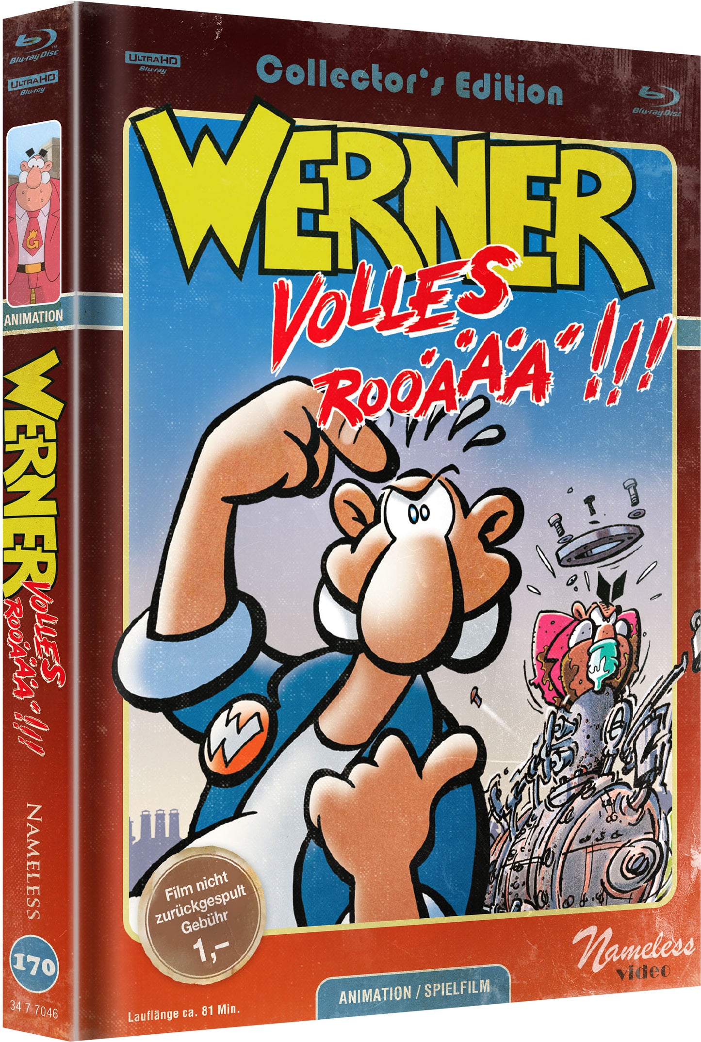 Werner – Volles Rooäää | Mediabook - Cover C Retro