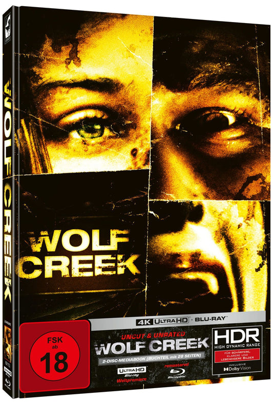 Wolf Creek - Uncut Mediabook Edition (4K Ultra HD+blu-ray) (B)