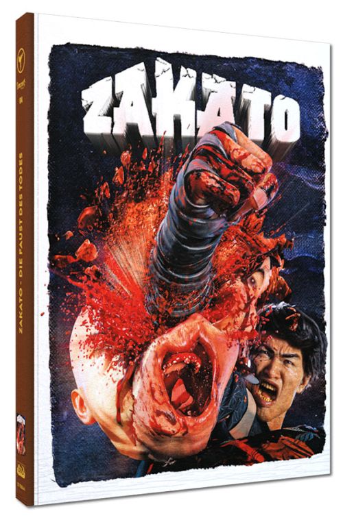 Zakato - Die Faust des Todes - Uncut Mediabook Edition (DVD+blu-ray) (A)